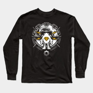 Robotic Moonlight Long Sleeve T-Shirt